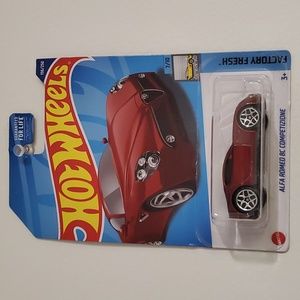 Alfa Romeo 8C Competizione Red Hot Wheels Factory Fresh Series 7/10